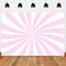 Pink Illusion Photo backdrop for girls Birthday Party Backdrop 1st Birthday Pink Stripes Photo Background for Children