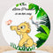 Customize The Lion King Round Backdrop Boys Birthday Circle Background Covers